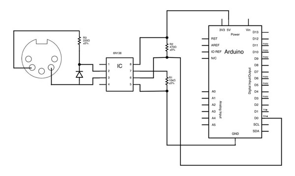 Arduino graphic schema