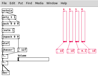 Sliders with offset values