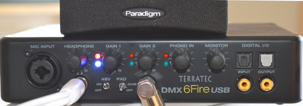 Terratec dmx 6fire usb обзор